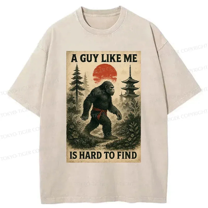 Kyoto-Lion Hidden Monster Washed T-Shirt