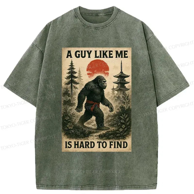 Japanese Washed T-Shirt for Daily Wear