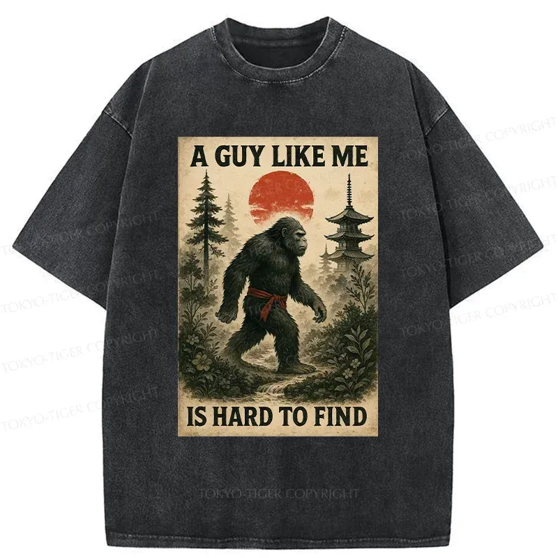 Kyoto-Lion Hidden Monster Washed T-Shirt