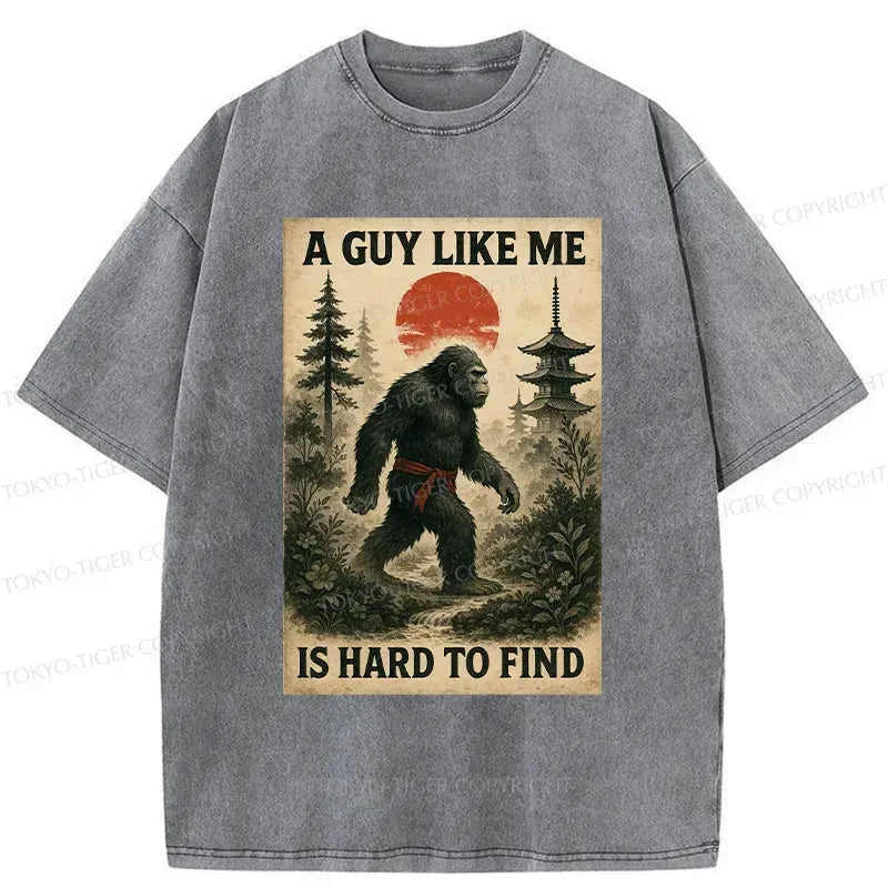 Kyoto-Lion Hidden Monster Washed T-Shirt