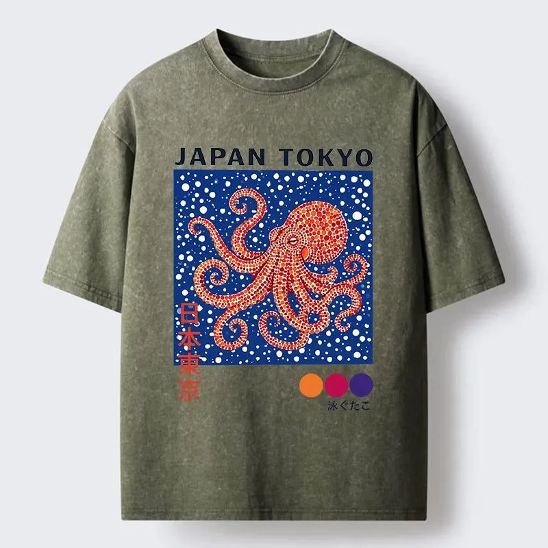 Funny Octopus T-Shirt Free Shipping