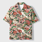 Trendy Japanese Floral Shirt for Summer