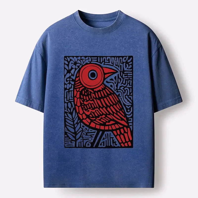 Japanese Washed T-Shirt for Everyday Wear