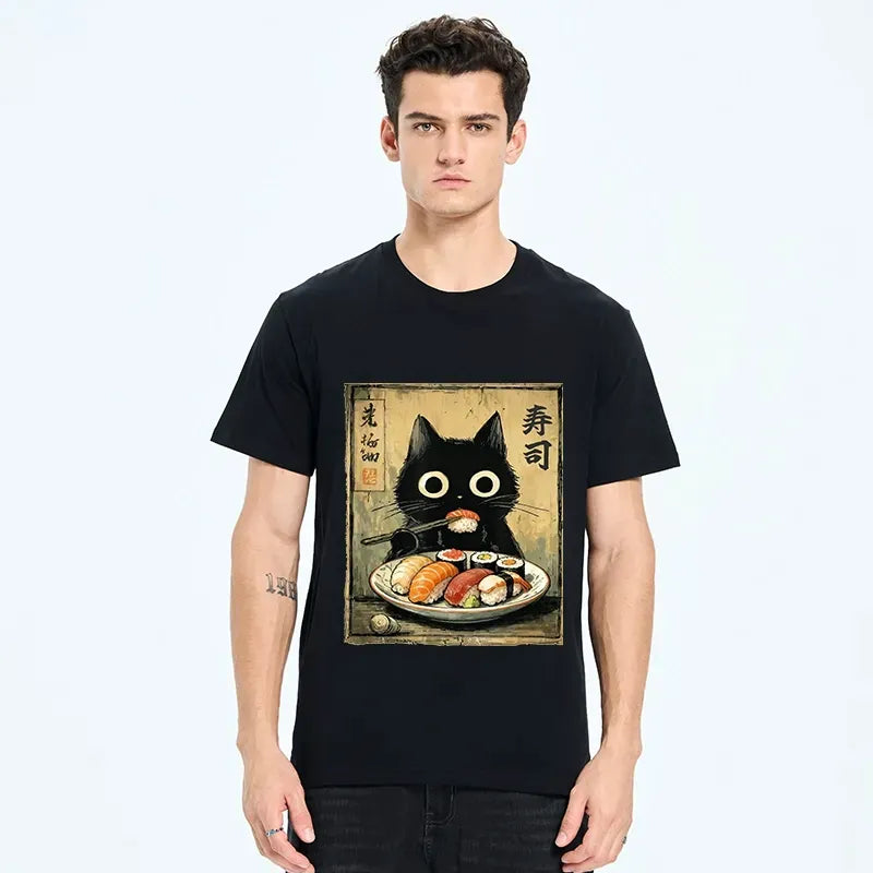 Japanese Cat T-Shirt Best Seller