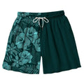 Tropical Floral Swim Trunks for Vacation