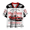 vintage racing mesh jersey for summer