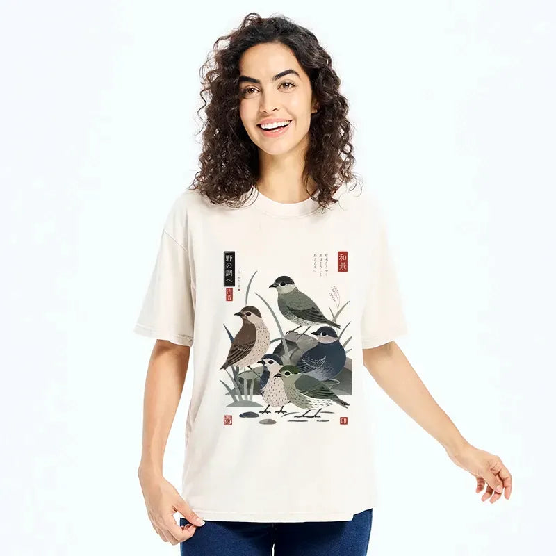 kyoto-lion japanese folk art tee on sale