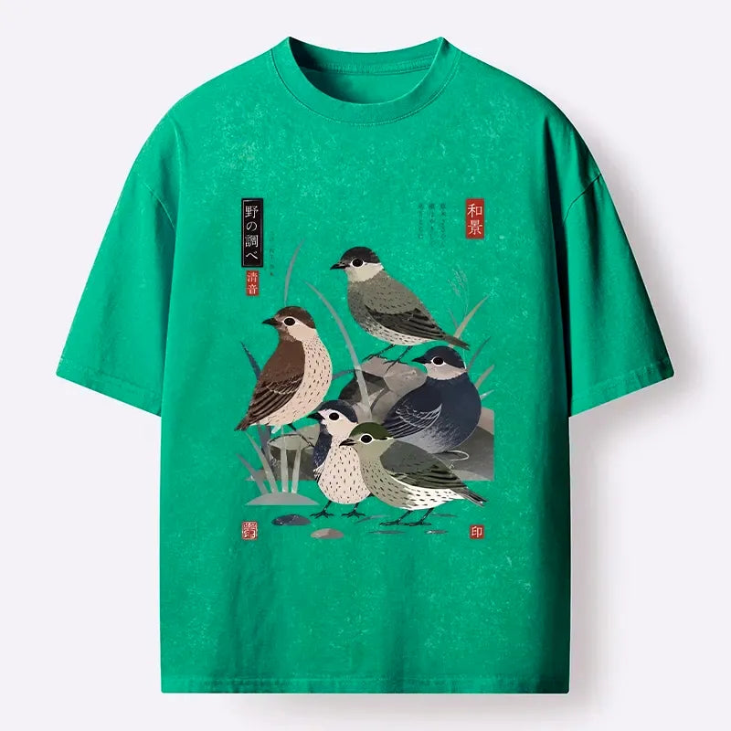 kyoto-lion japanese folk art tee on sale