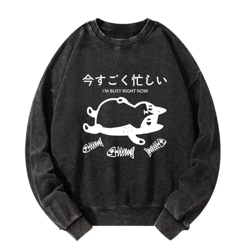 I'm Busy Right Now sweatshirt for men