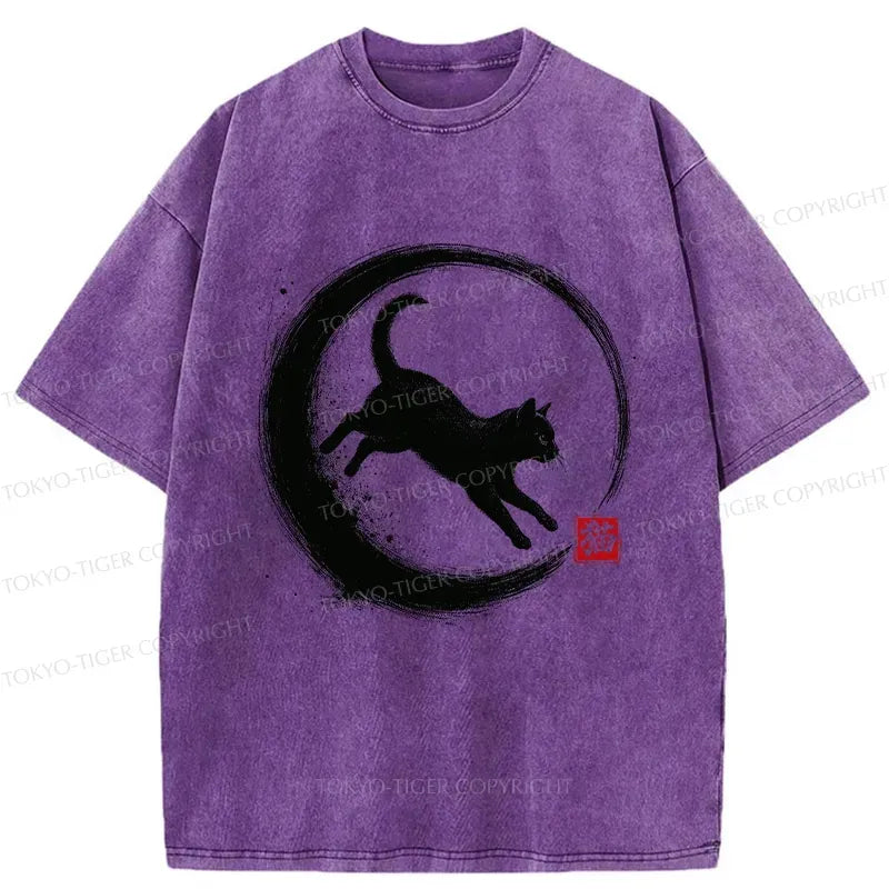 washed unisex cotton tee for daily wear