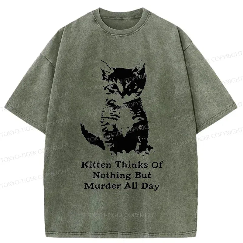 Funny Cat T-Shirt for Gift Idea