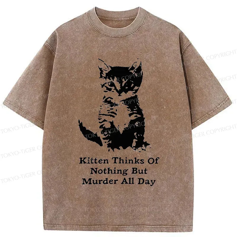 Funny Cat T-Shirt for Gift Idea