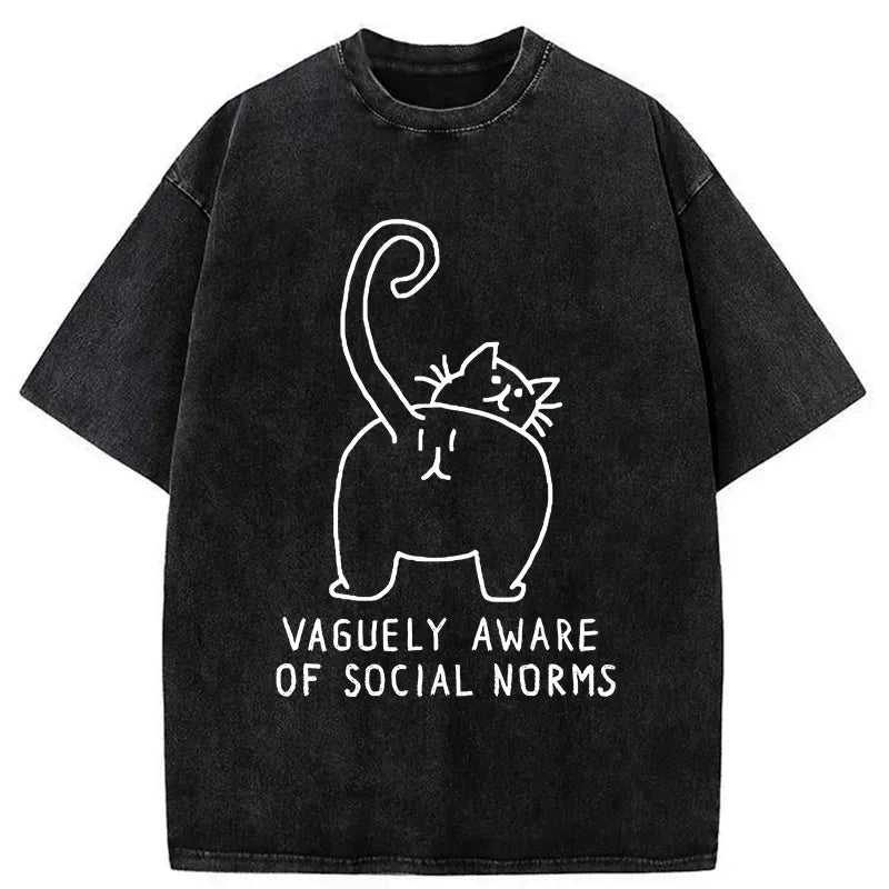 washed vintage t shirt for streetwear