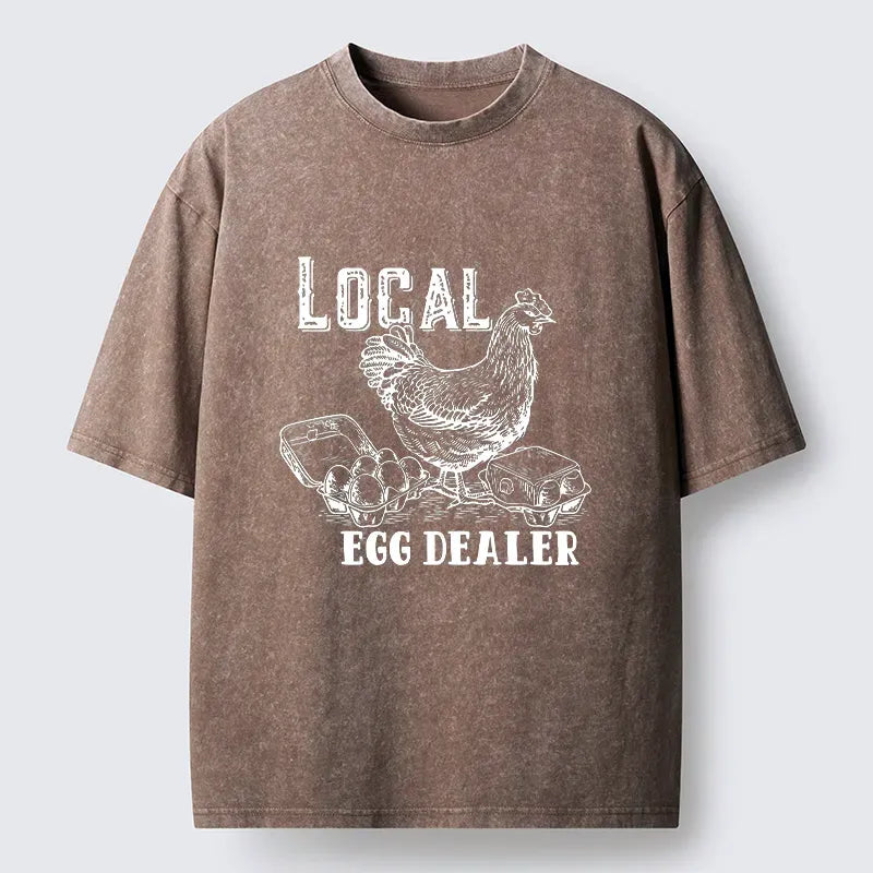 Japanese Washed T-Shirt for Daily Wear