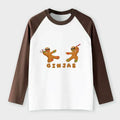 Japanese Ninja Raglan Long Sleeve T-shirt