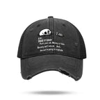 Kyoto-Lion Skeleton Ridicule Trucker Cap