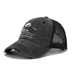 Kyoto-Lion Skeleton Ridicule Trucker Cap