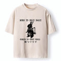 Japanese Fighting Rabbits Washed T-Shirt