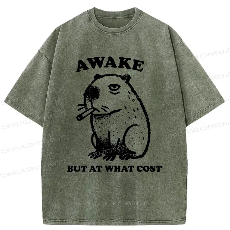 Funny Smoking Capybara T-Shirt