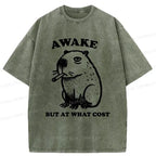Funny Smoking Capybara T-Shirt
