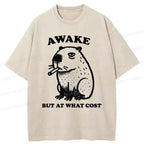 Funny Smoking Capybara T-Shirt
