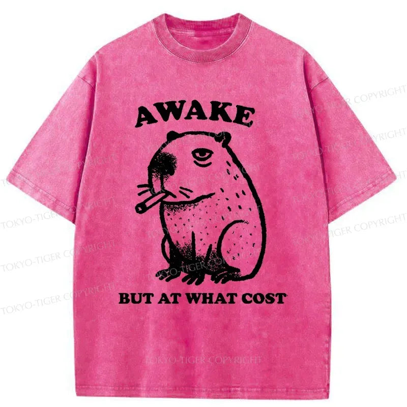 Funny Smoking Capybara T-Shirt