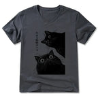 kyoto cat tee for daily wear
