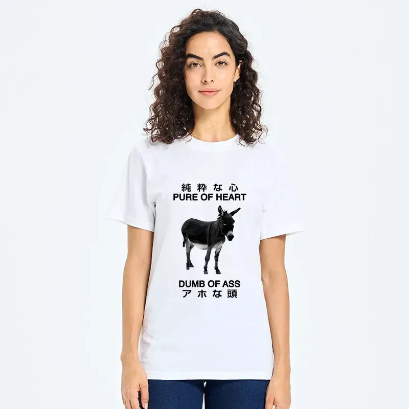 Kyoto-Lion Pure Of Heart Dumb Of Ass Classic T-Shirt