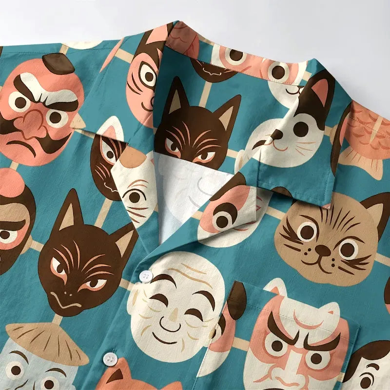 Unisex Streetwear Summer Shirt