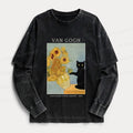 Sunflower Ukiyo-e T-Shirt Gift Idea