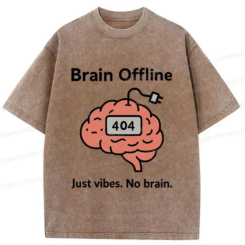 Japanese Washed T-Shirt for Daily Wear