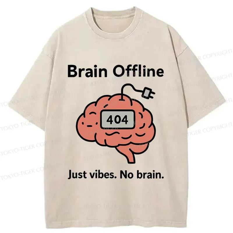 Brain Short Circuit T-Shirt for Streetwear