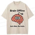 Brain Short Circuit T-Shirt for Streetwear