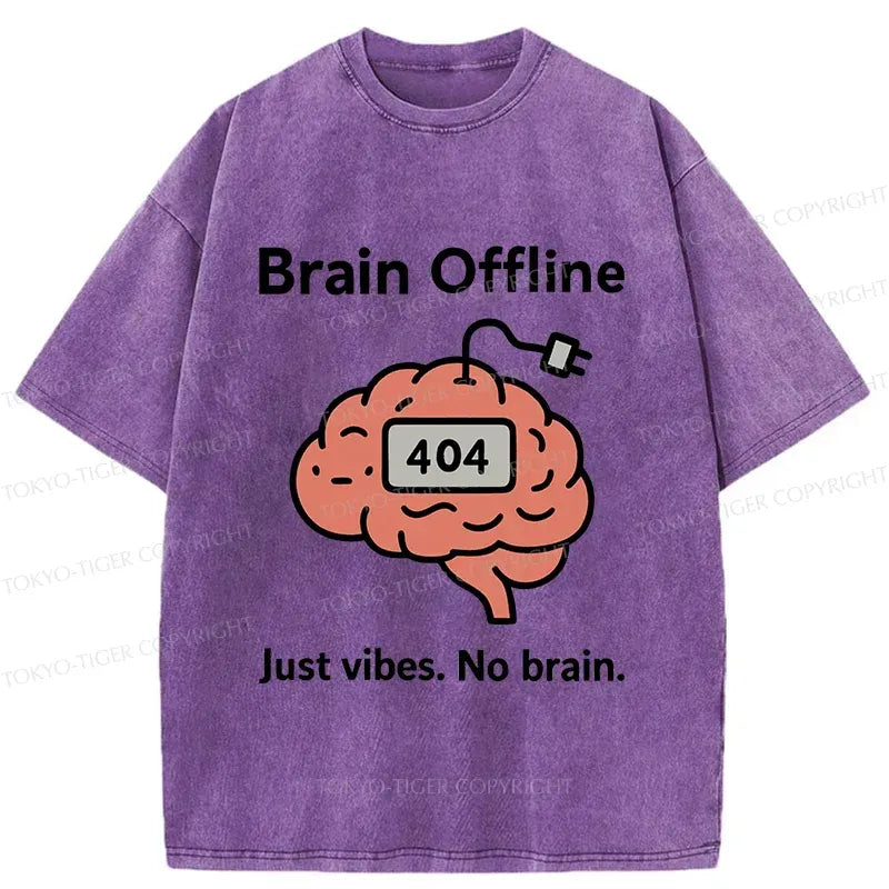 Japanese Washed T-Shirt for Daily Wear
