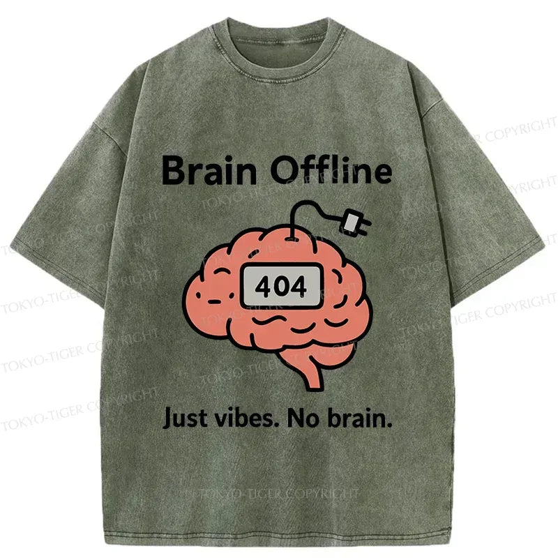 Japanese Washed T-Shirt for Daily Wear