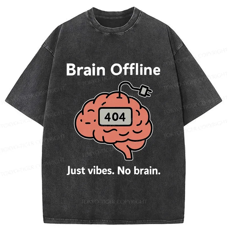 Japanese Washed T-Shirt for Daily Wear