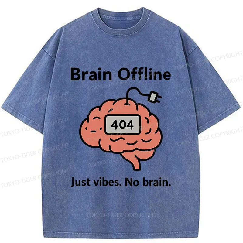 Japanese Washed T-Shirt for Daily Wear