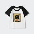 Retro Cat Tee for Summer