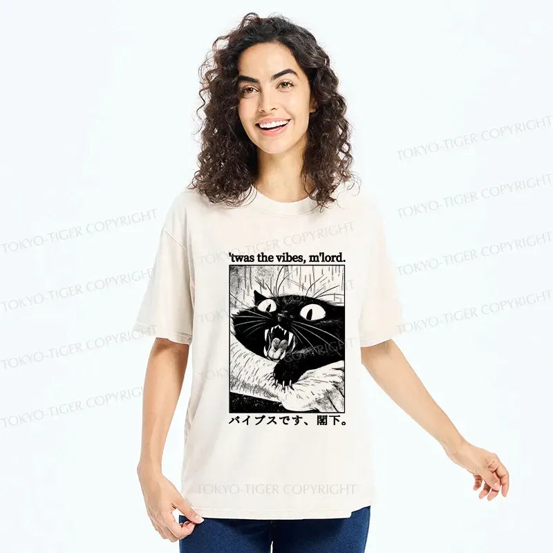 Kyoto-Lion 'Twas The Vibes M'lord Washed T-Shirt