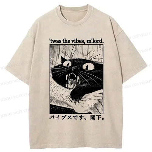 Kyoto Lion Washed T-Shirt for Daily Wear