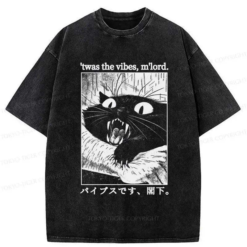 Kyoto-Lion 'Twas The Vibes M'lord Washed T-Shirt