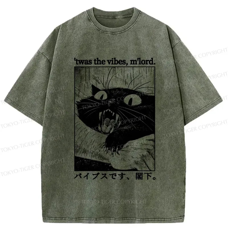 Kyoto Lion Washed T-Shirt for Daily Wear