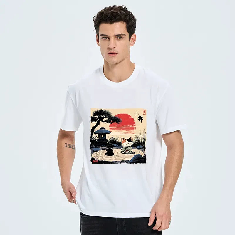 Classic Japanese Lion T-Shirt on Sale