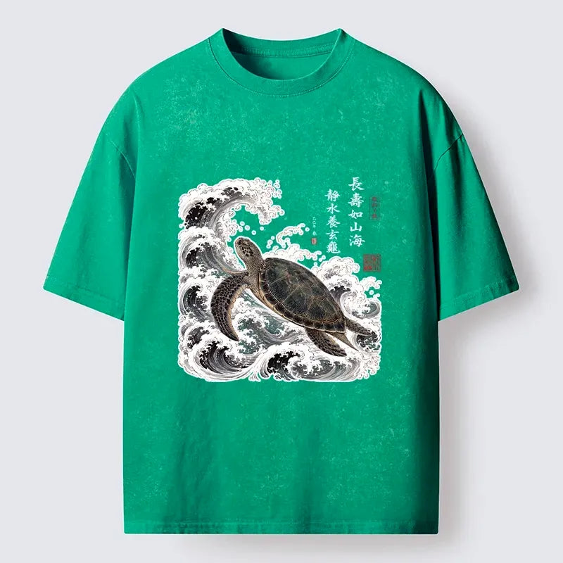 Kyoto Lion Calligraphy Shirt Gift Idea