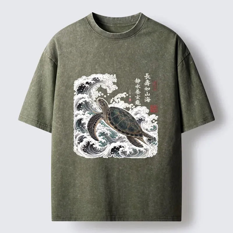Kyoto Lion Calligraphy Shirt Gift Idea