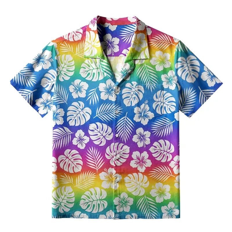 Vintage Kyoto lion shirt for summer