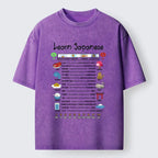 Kyoto-Lion Japanese Culture Catalog Washed T-Shirt