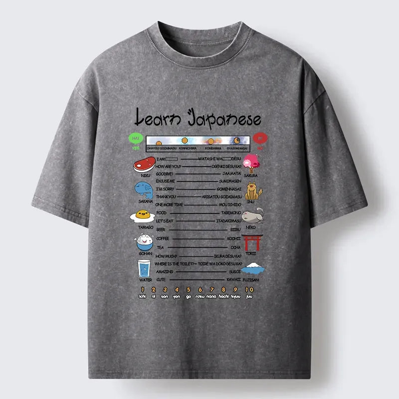 Ukiyo-e Japanese T-Shirt for Summer