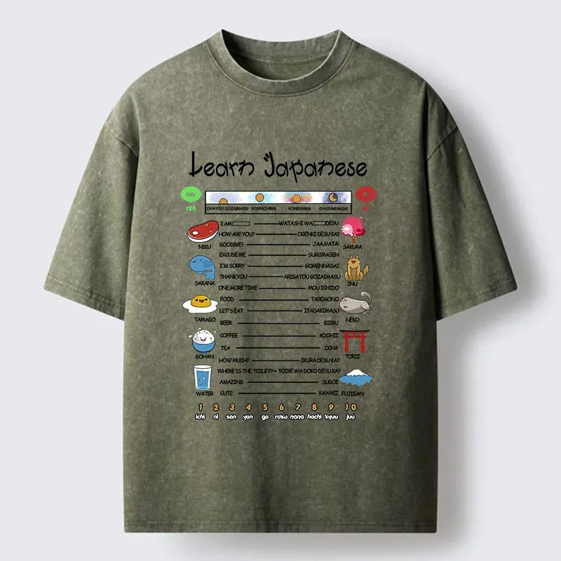 Ukiyo-e Japanese T-Shirt for Summer