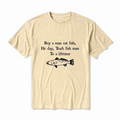 cotton blend unisex tee on sale
